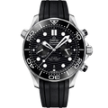 OMEGA SEAMASTER DIVER 300M BLACK SILVER