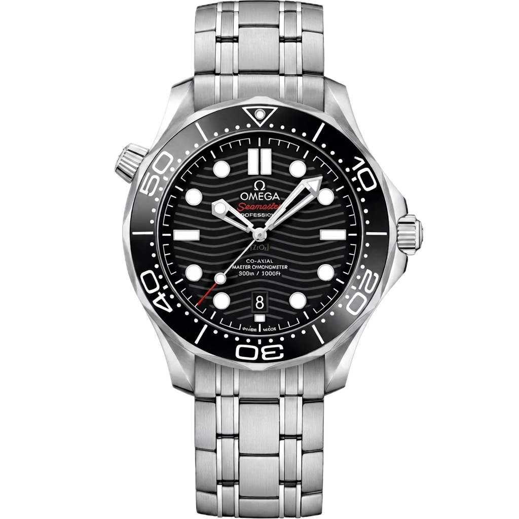 OMEGA SEAMASTER DIVER 300M SILVER BLACK