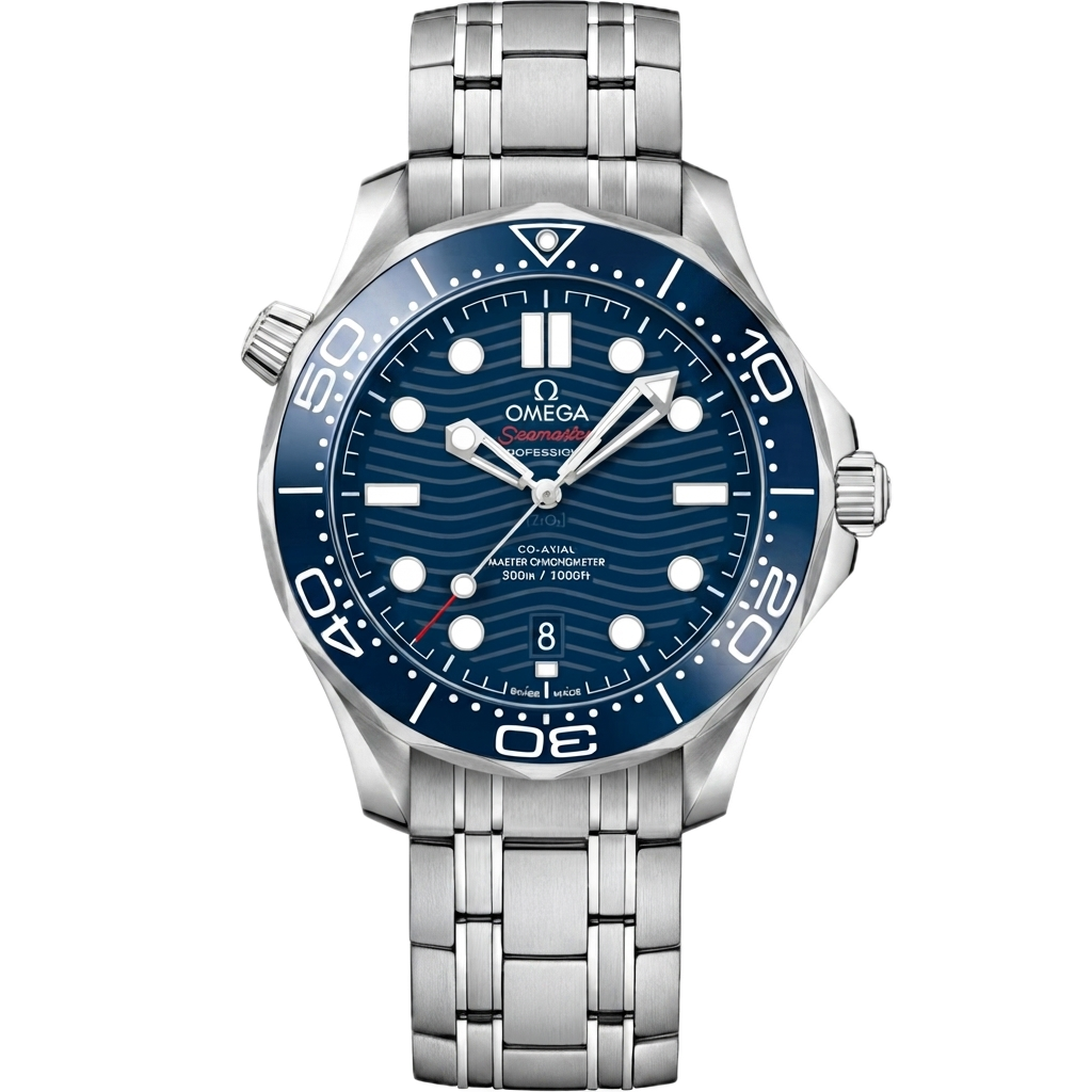 OMEGA SEAMASTER DIVER 300M SILVER BLUE