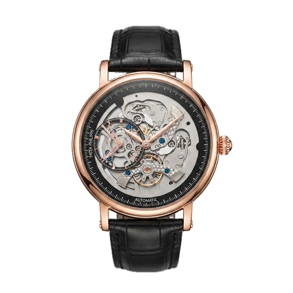 PATEK PHILIPPEE GENEVE SKELETON AUTOMATIC