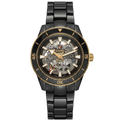RADO CAPTAIN COOK SKELETON  - BLACK GOLD
