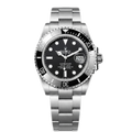 ROLEX SUBMARINER DATE (BLACK - SILVER)