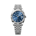 ROLEX  DATE JUST (SILVER BLUE) - VIRAT KOHLI