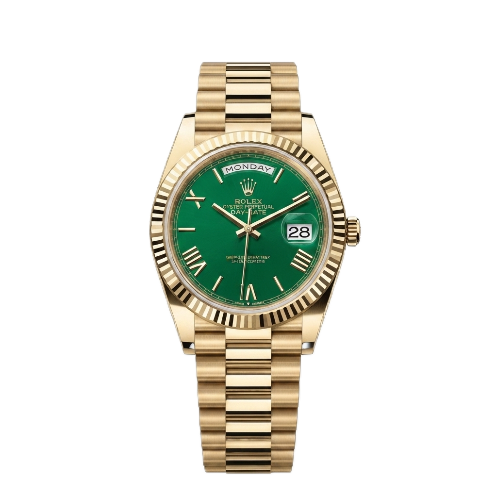 ROLEX DAY DATE (GOLD - CHOCOLATE) - MS DHONI