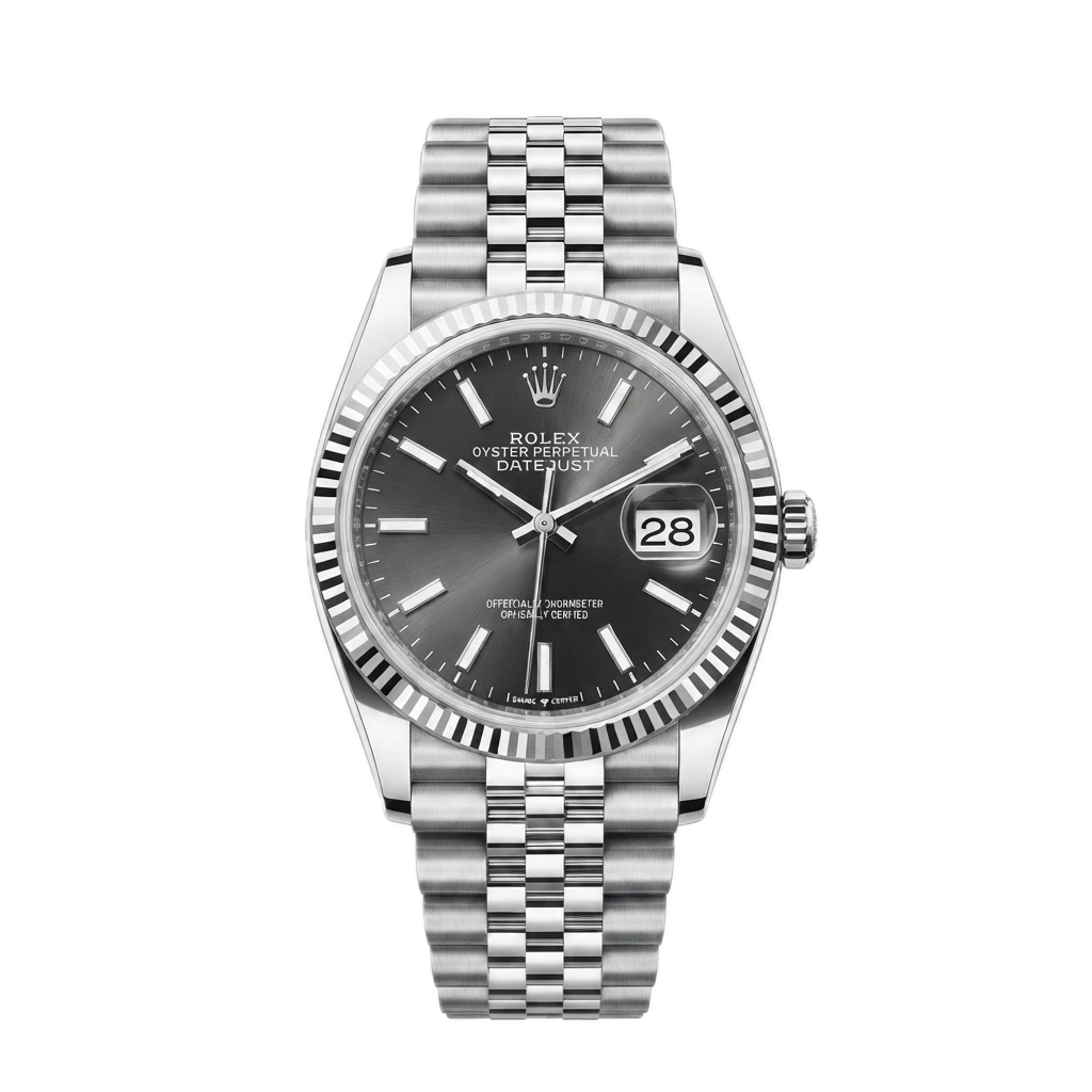 ROLEX DATEJUST (SILVER BLACK DIAL)