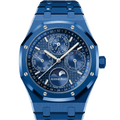 AP -  ROYAL OAK PERPETUAL CALENDAR BLUE