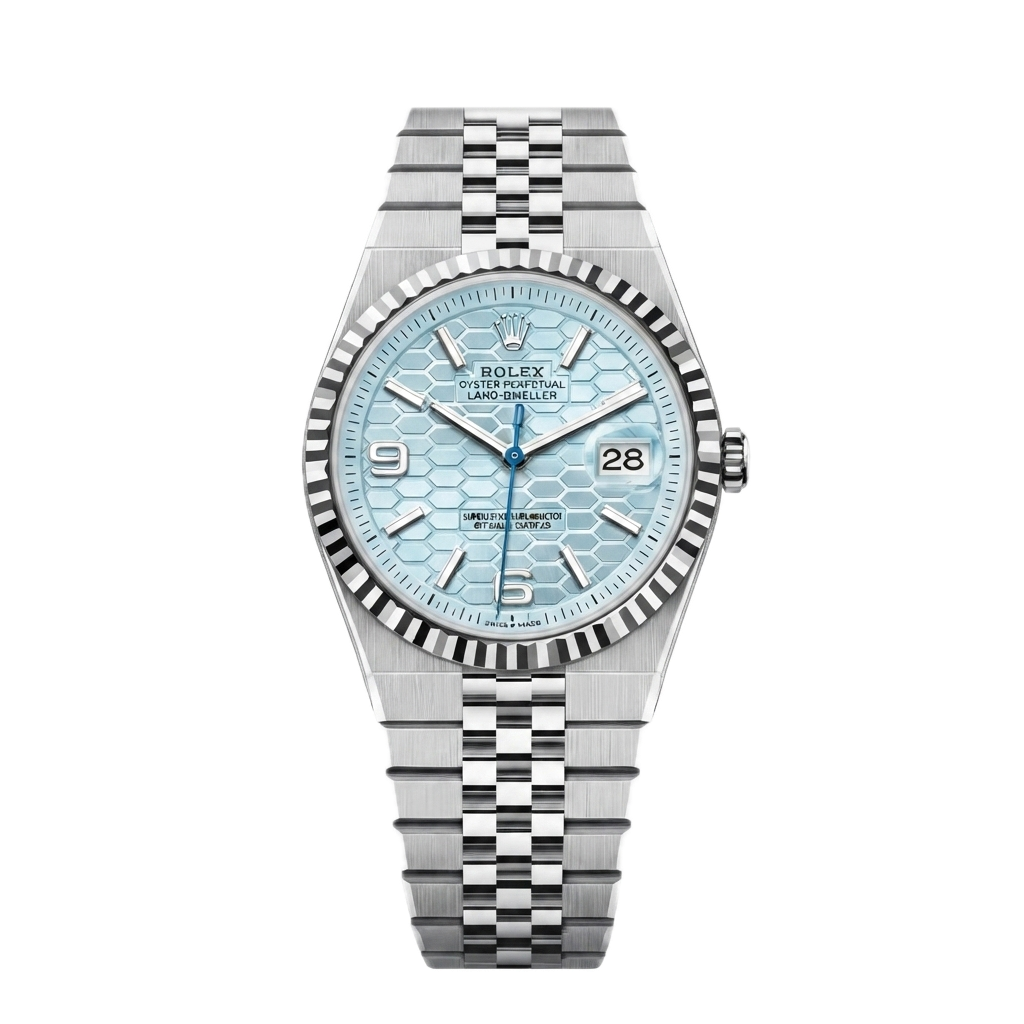 ROLEX LAND DWELLER - ICE BLUE PLATINUM