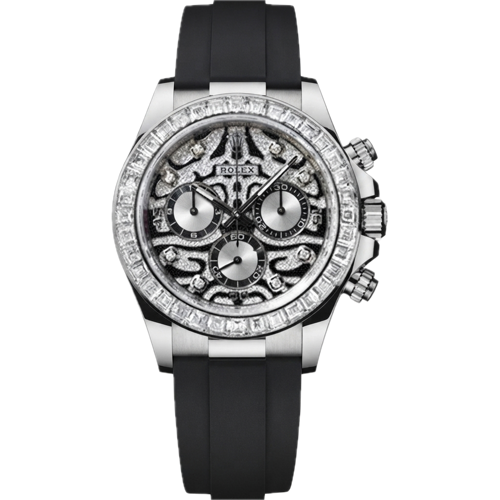 ROLEX DAYTONA EYE OF THE TIGER (SILVER)