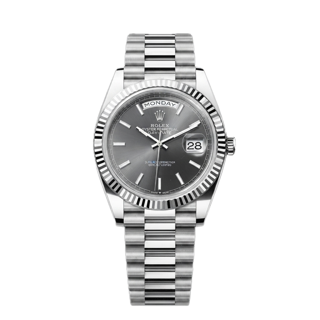 ROLEX DAY DATE (SILVER GREEN)