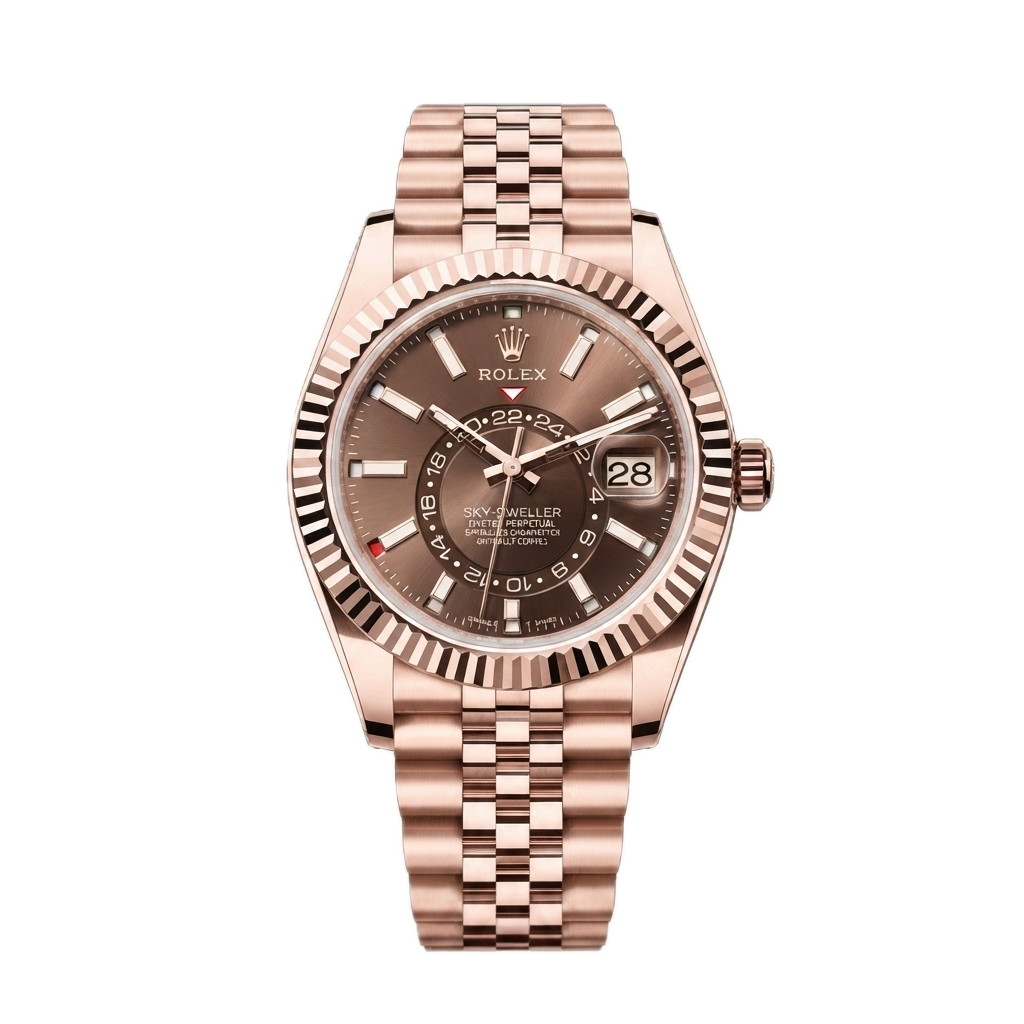 ROLEX SKY DWELLER (GOLD CHOCOLATE)