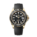 ROLEX YACHT MASTER OYSTER FLEX (GOLD BLACK)