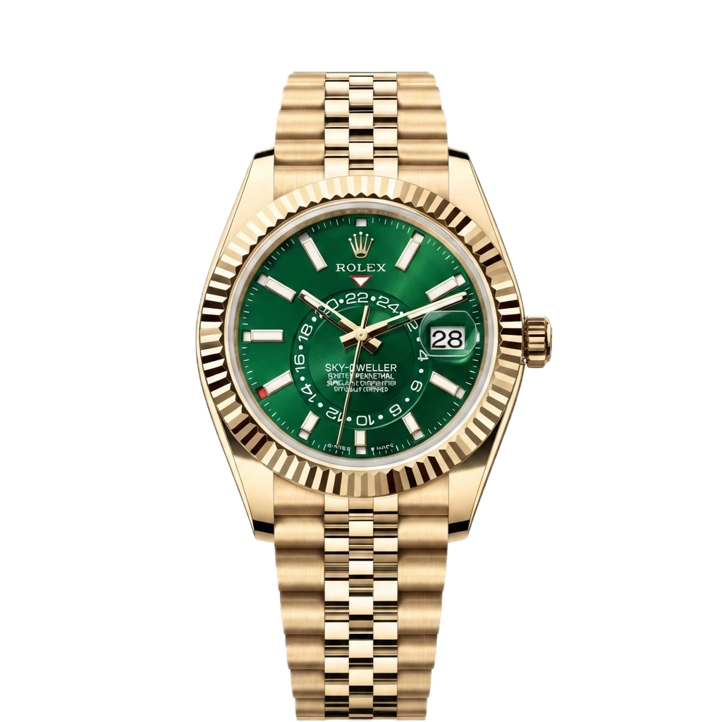 ROLEX SKY DWELLER YELLOW GOLD