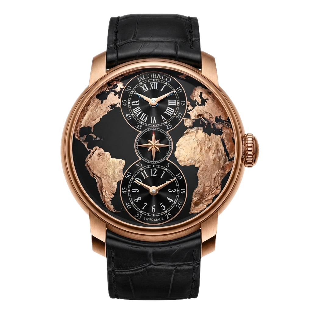 JACOB & CO – THE WORLD IS YOUR – SK EDITION BLACK