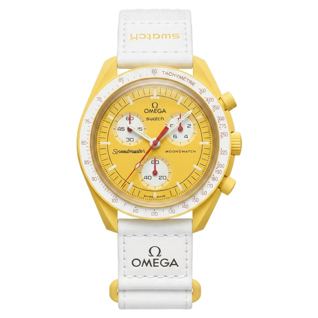 SWATCH X OMEGA BIOCERAMIC MOONSWATCH MISSION TO THE SUN