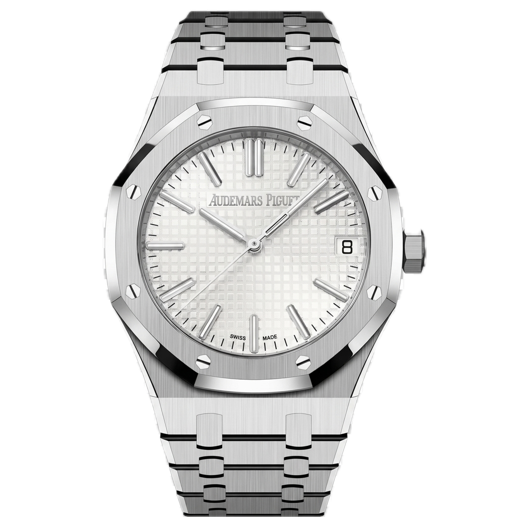 AP -  ROYAL OAK SELF WINDING WHITE