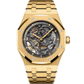 AP -  ROYAL OAK  DOUBLE BALANCE WHEEL GOLD