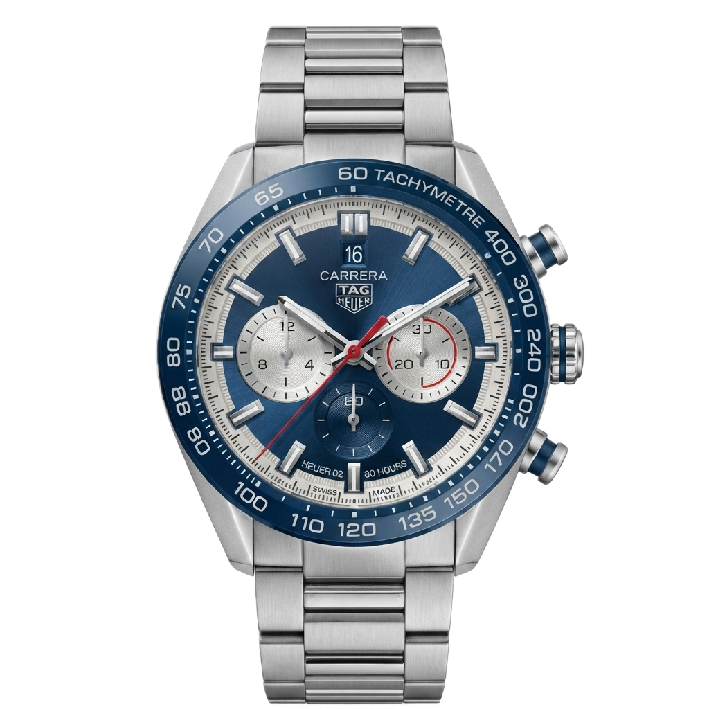 TAG HEUER CARRERA SPORT CHRONOGRAPH (SILVER BLUE)