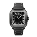 CARTIER SANTOS DE CARTIER WATCH BLACK