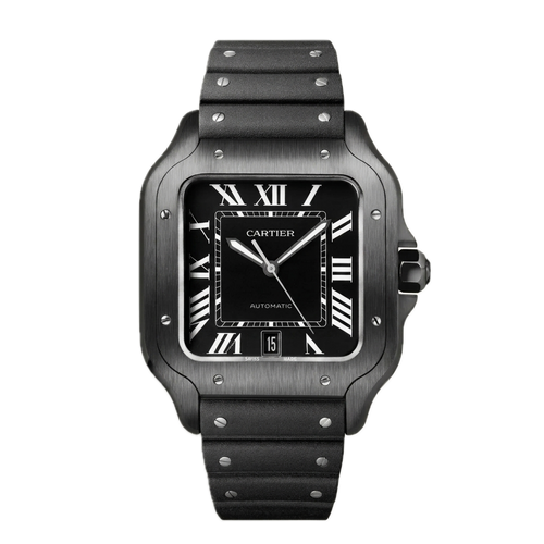CARTIER SANTOS DE CARTIER WATCH BLACK