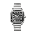 CARTIER SANTOS DE CARTIER WATCH SILVER GREY