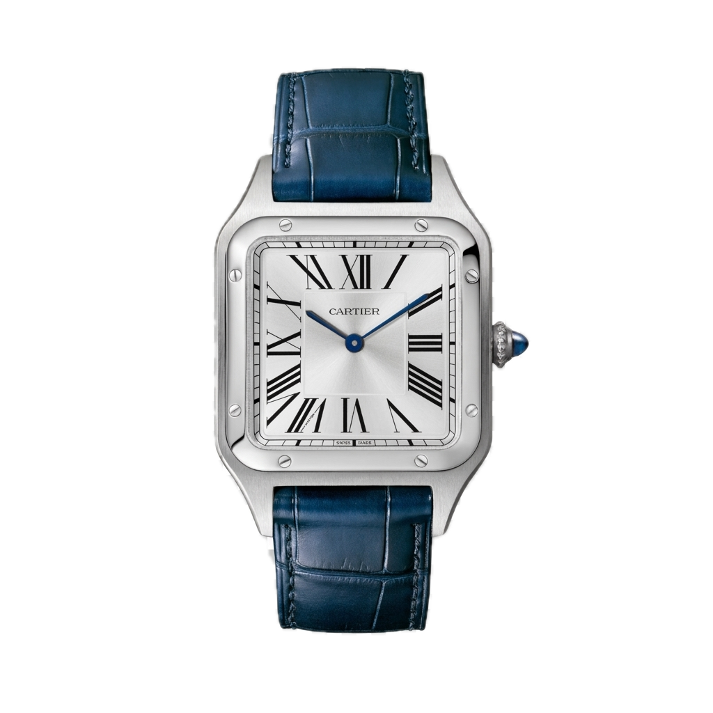 CARTIER SANTOS-DUMONT WATCH BLUE