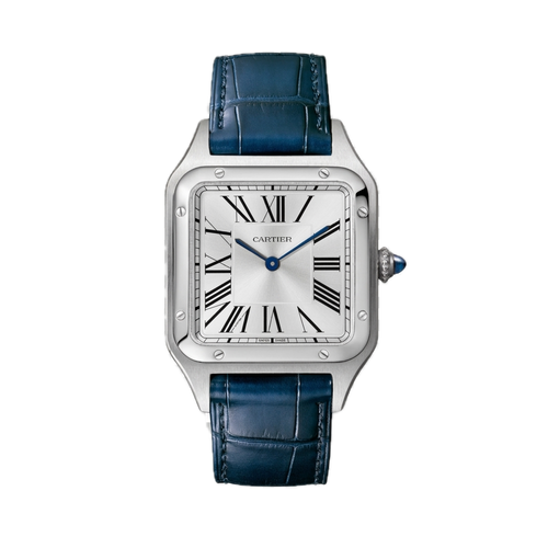 CARTIER SANTOS-DUMONT WATCH BLUE