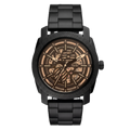 FOSSIL MACHINE AUTOMATIC BLACK STAINLESS STEEL