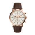 FOSSIL GRANT CHRONOGRAPH BROWN LEATHER WATCH