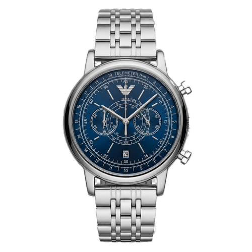 Emporio Armani Chronograph AR11634 (SILVER BLUE)