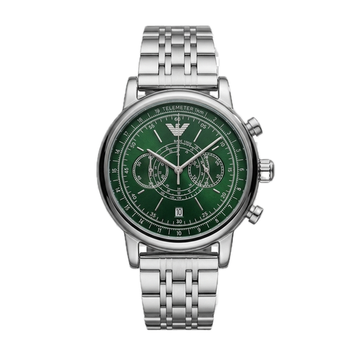 Emporio Armani Chronograph AR11634 (SILVER BROWN)