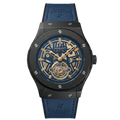 HUBLOT CLASSIC FUSION TOURBILLON SKELETON BLUE CERAMIC