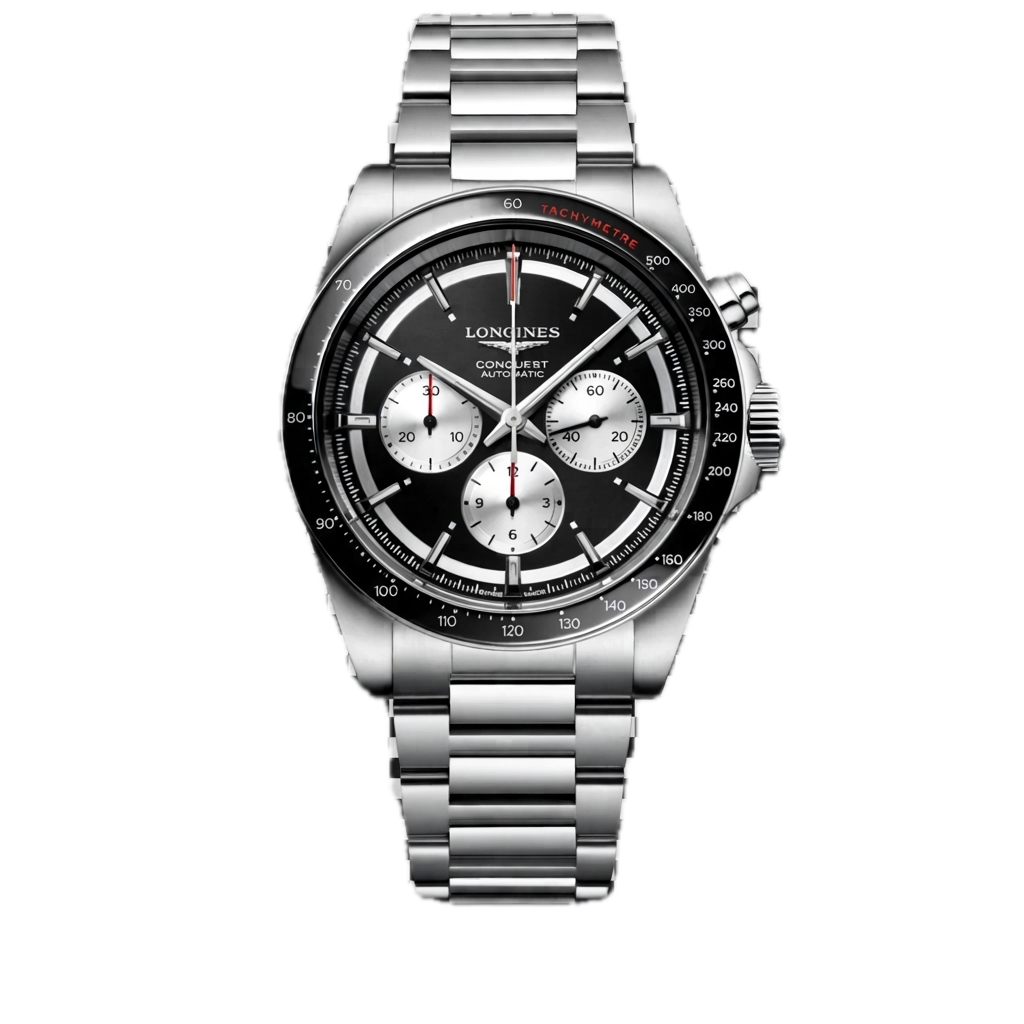 LONGINES CONQUEST CHRONOGRAPH – BLACK