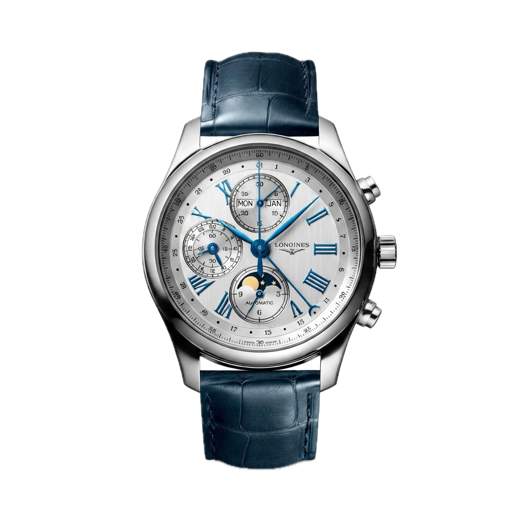 LONGINES MASTER COLLECTION CHRONO MOONPHASE – OPALINE