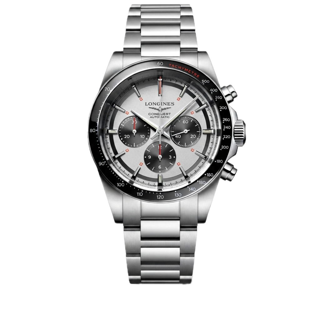 LONGINES CONQUEST CHRONOGRAPH – WHITE