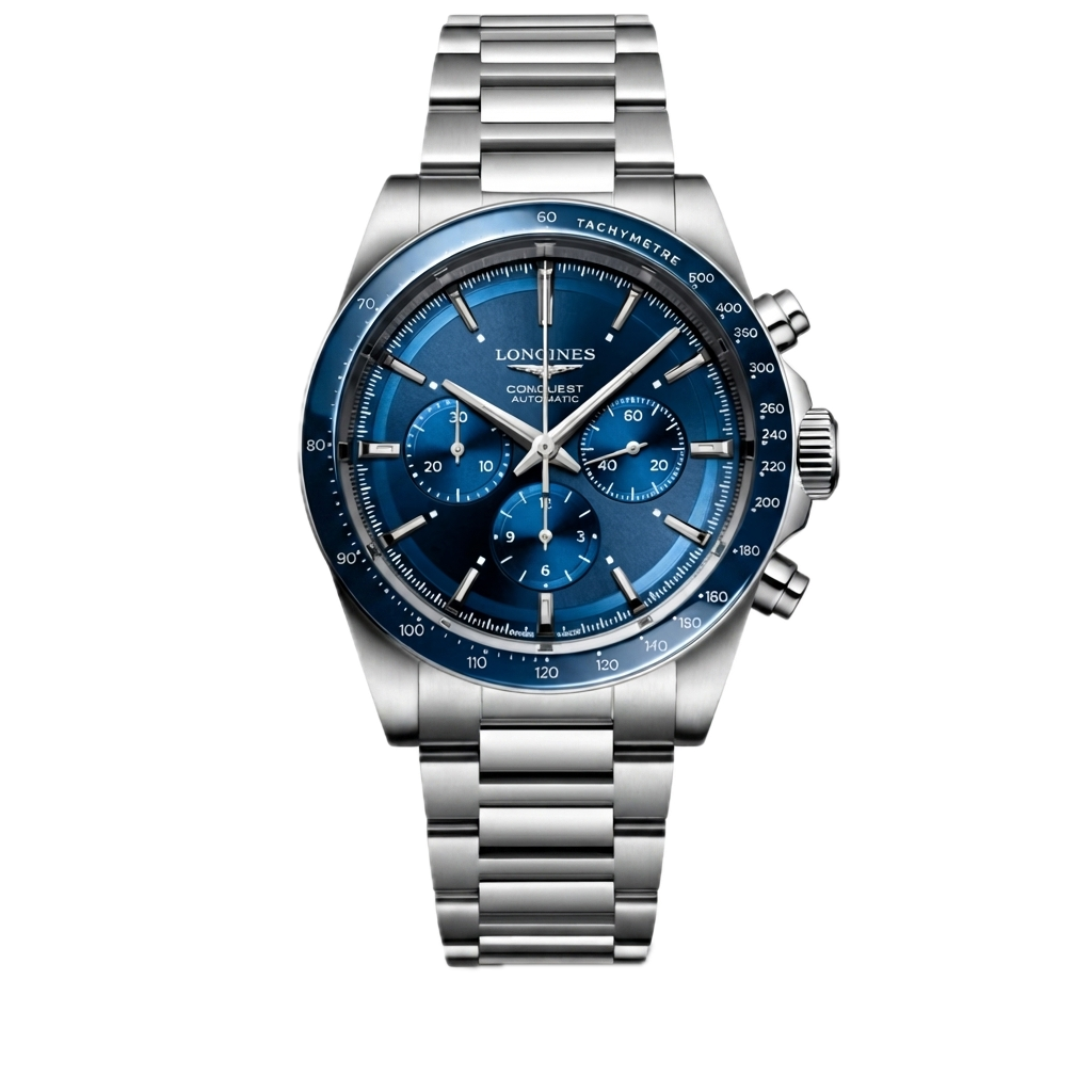 LONGINES CONQUEST CHRONOGRAPH – BLUE
