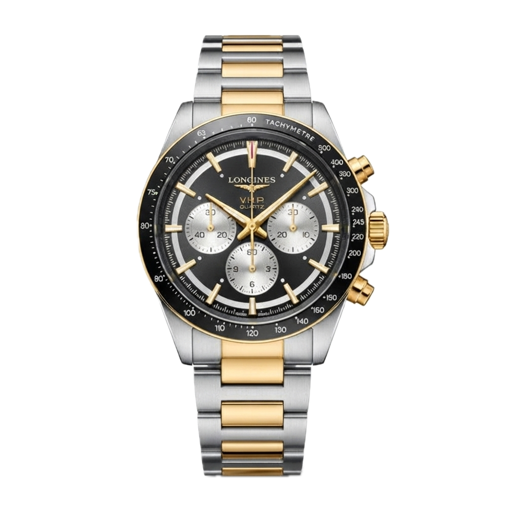 LONGINES CONQUEST CHRONOGRAPH – DUAL TONE