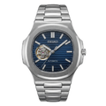 SEIKO MOD NAUTILUS SILVER BLUE