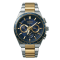 SEIKO ASTRON DUAL TONE GOLD BLUE