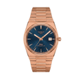 TISSOT PRX 1853 POWERMATIC GOLD BLUE