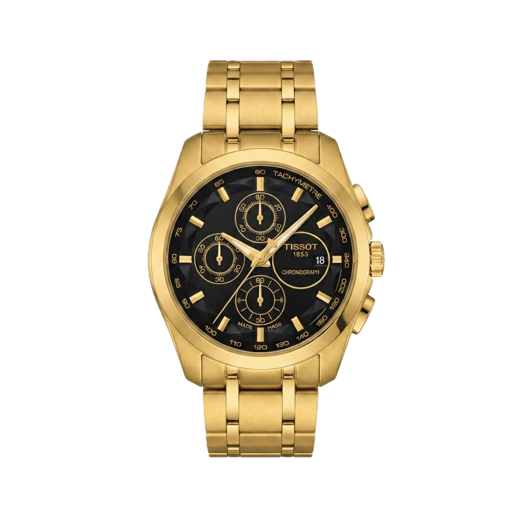 TISSOT 1853 CHRONOGRAPH - GOLD BLACK