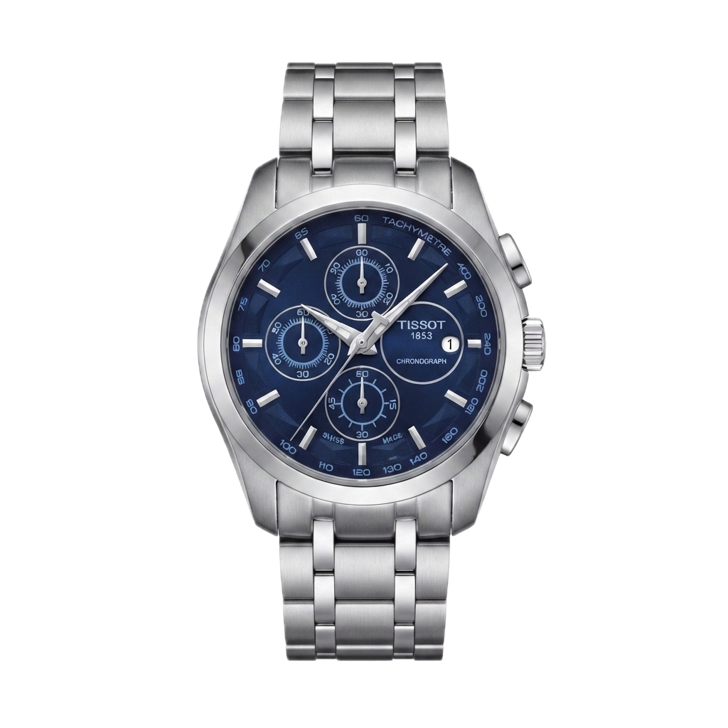 TISSOT 1853 CHRONOGRAPH - SILVER BLUE