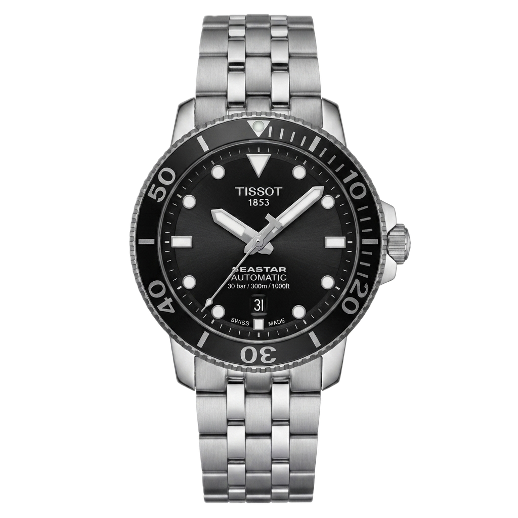 TISSOT SEASTER 1000 POWERMATIC 80 - SILVER BLACK