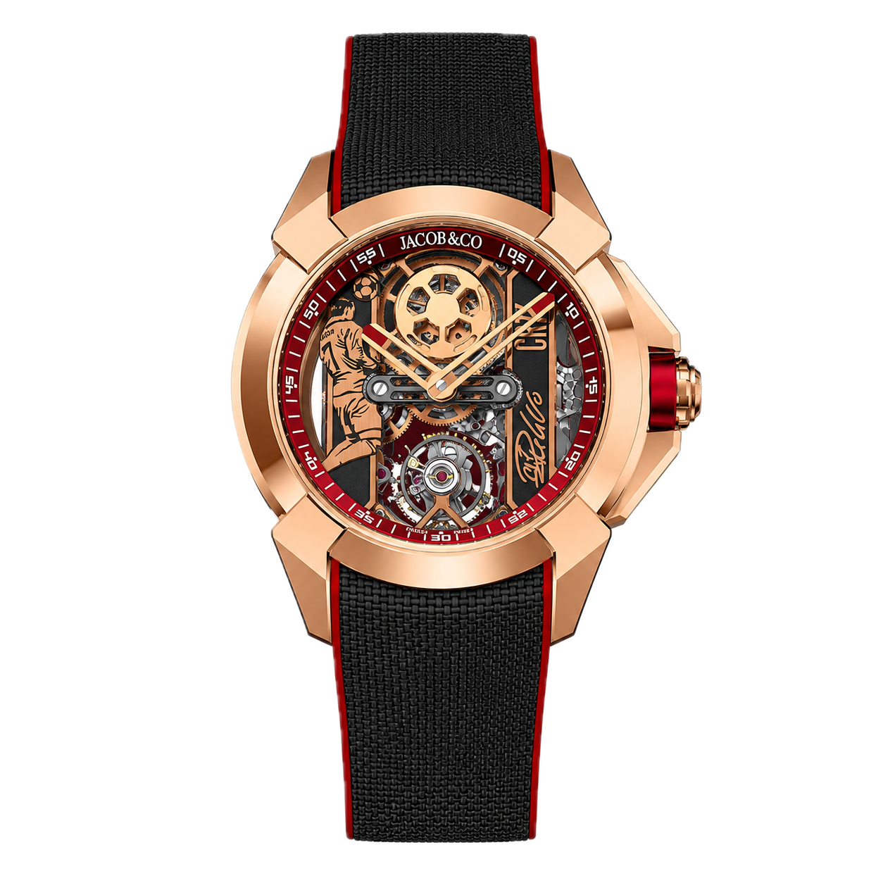 JACOB & CO – CR7 STAINLESS STEEL – ROSE GOLD
