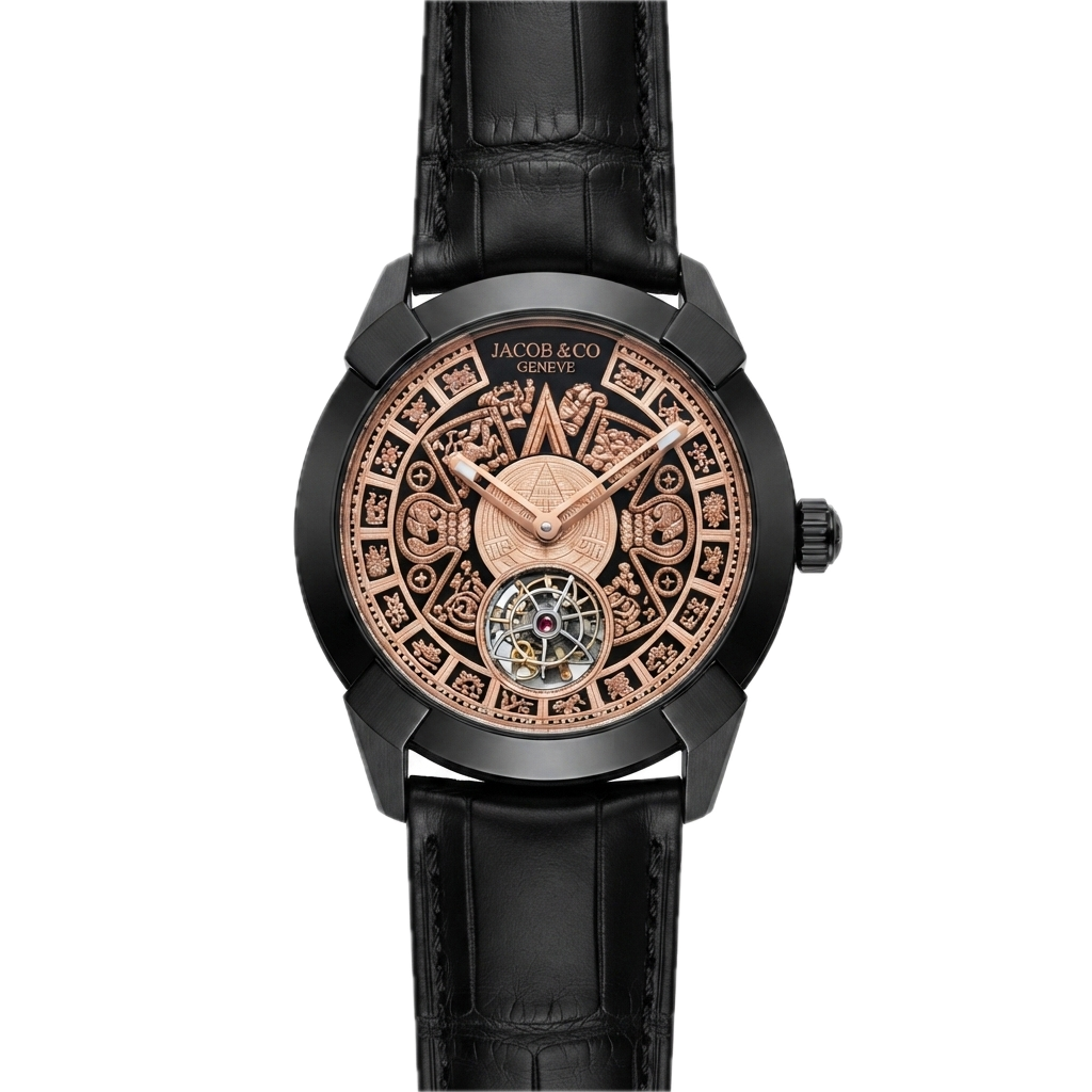 JACOB & CO PIONEER TOURBILLION AZTECH BLACK