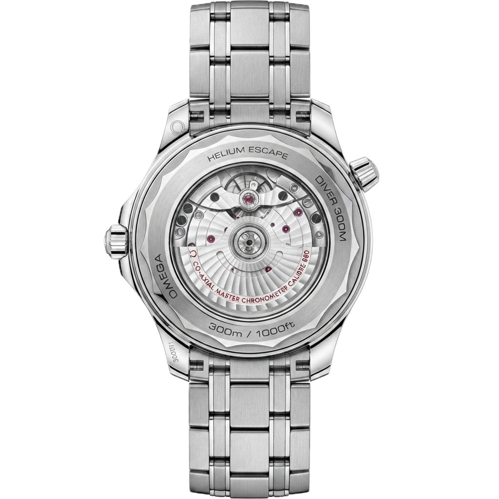 OMEGA SEAMASTER DIVER 300M SILVER BLACK