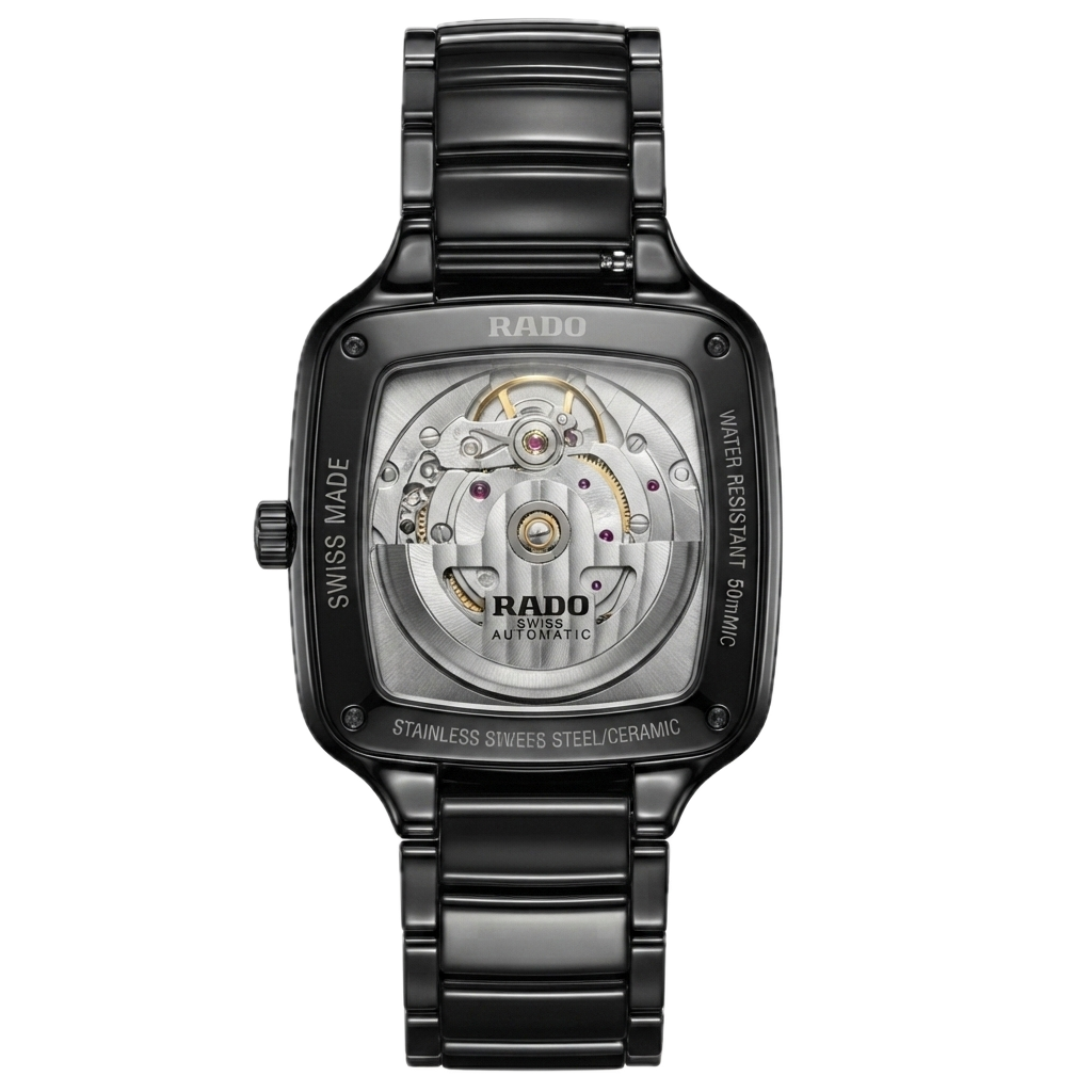 RADO True Square Automatic Open Heart (BLACK)