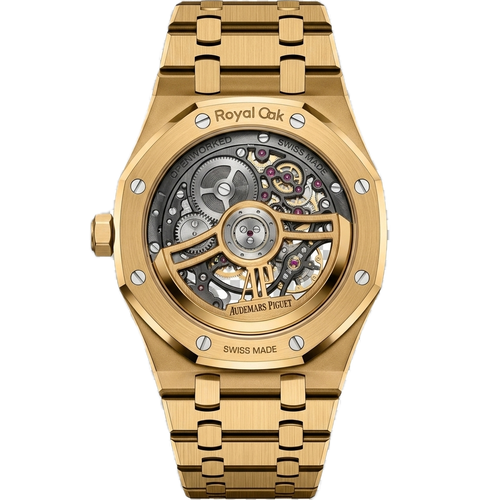 AP -  ROYAL OAK  DOUBLE BALANCE WHEEL GOLD