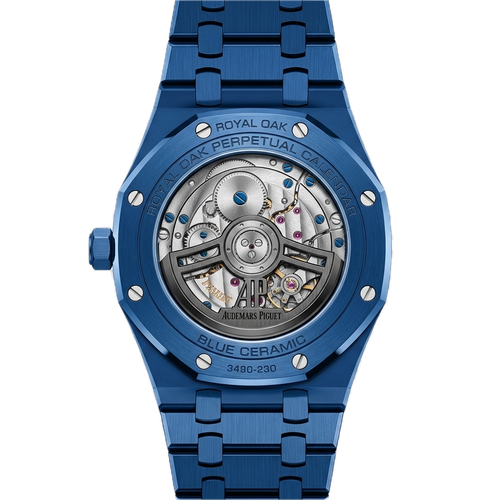 AP -  ROYAL OAK PERPETUAL CALENDAR BLUE