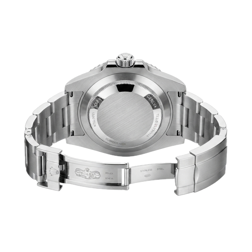 ROLEX SUBMARINER DATE (BLACK - SILVER)