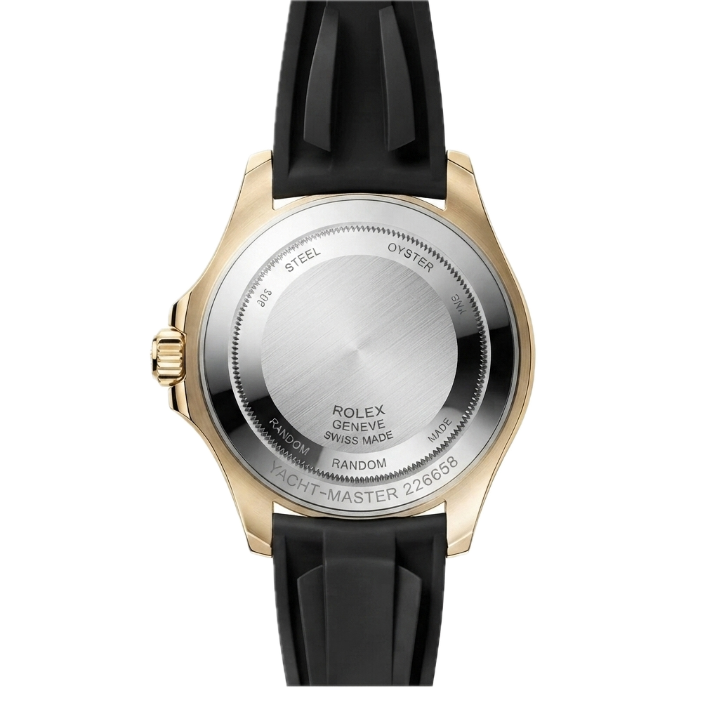 ROLEX YACHT MASTER OYSTER FLEX (GOLD BLACK)